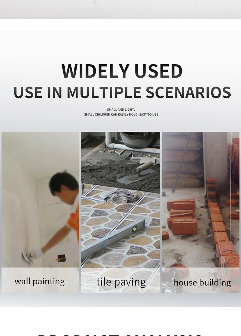 Transparent Plastic Plastering Trowel Plastering Wall Tools Construction Tools