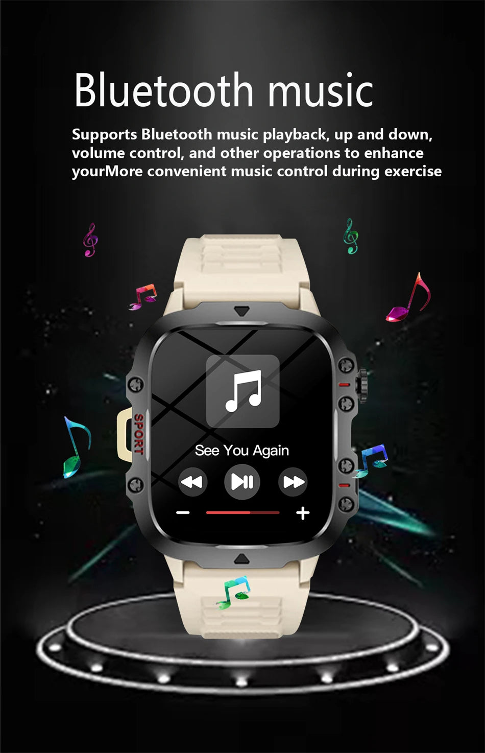 Đồng Hồ Thông Minh 2025 AMOLED Chống Nước Đa Năng