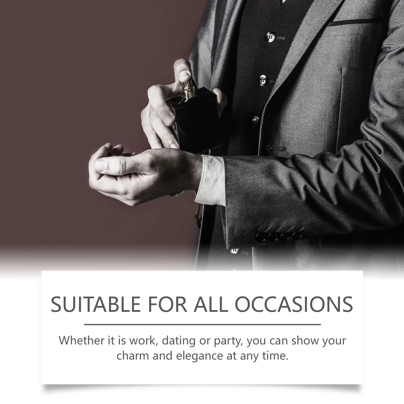 Nước hoa nam Roxelis Whisky hương thơm nam tính, lâu - Daisan Mart