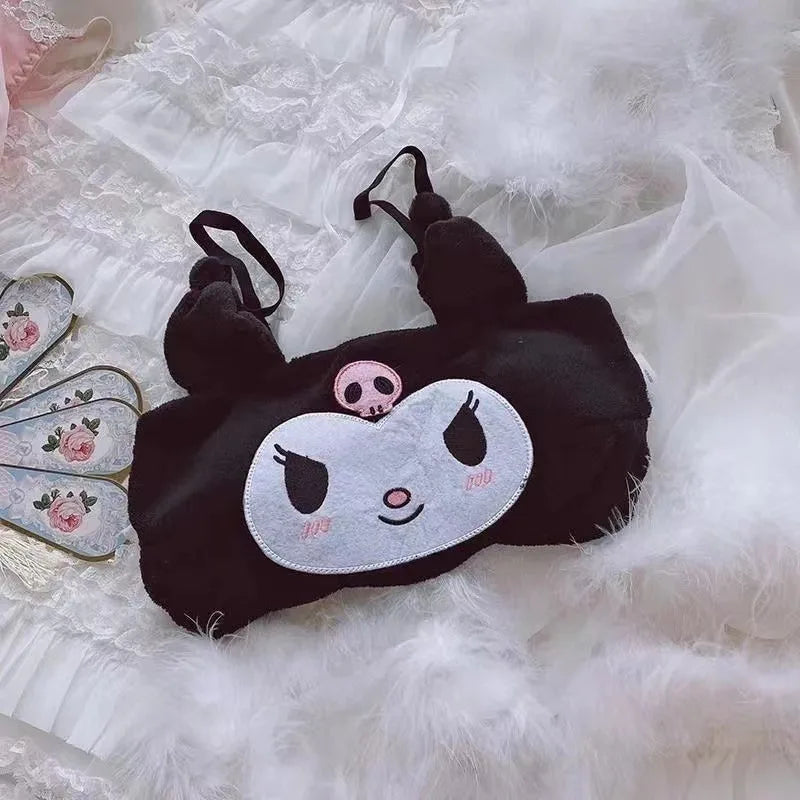 Kuromi Kawaii Winter Y2K Cosplay Pajamas For Women