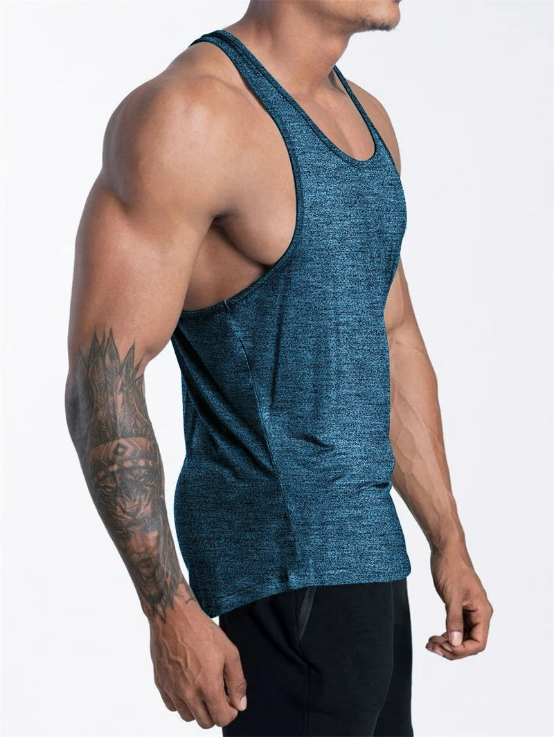 Áo ba lỗ nam thể thao thoáng khí siêu nhẹ tập gym - Daisan Mart