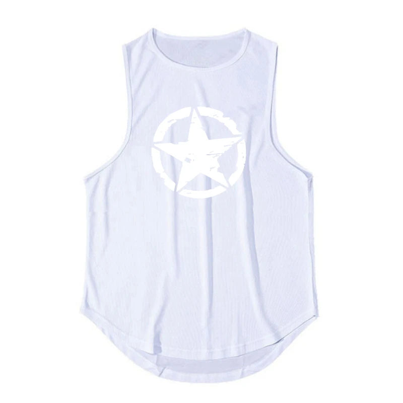 Áo Thun Nam Thể Thao Nhanh Khô Tập Gym Không Tay