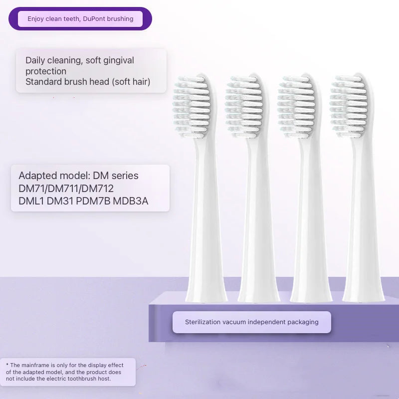Replacement Toothbrush Head For Panasonic Doltz DM71/DM81/DM711/DM712/DM61/DML1/DM31/PDM7B/MDB3A/WEW0972 Electric Toothbrush