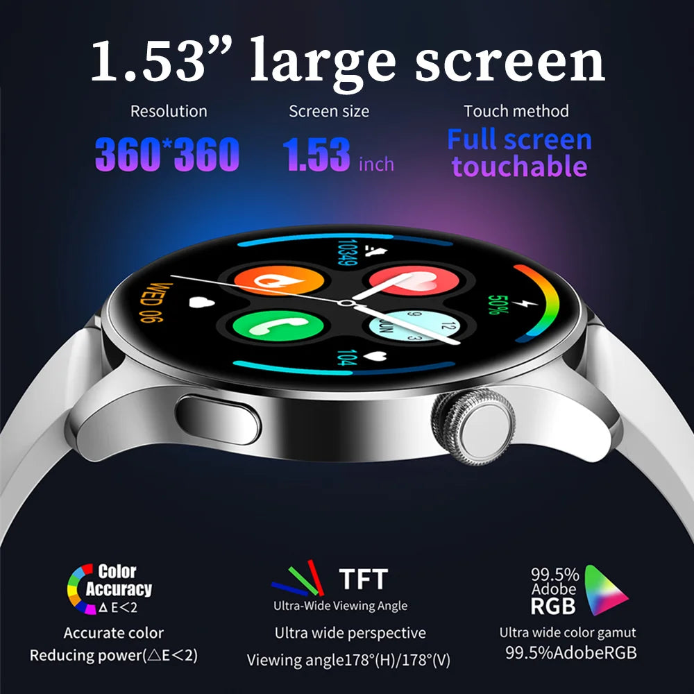 Smart Watch 4 Pro Waterproof, Bluetooth Calling