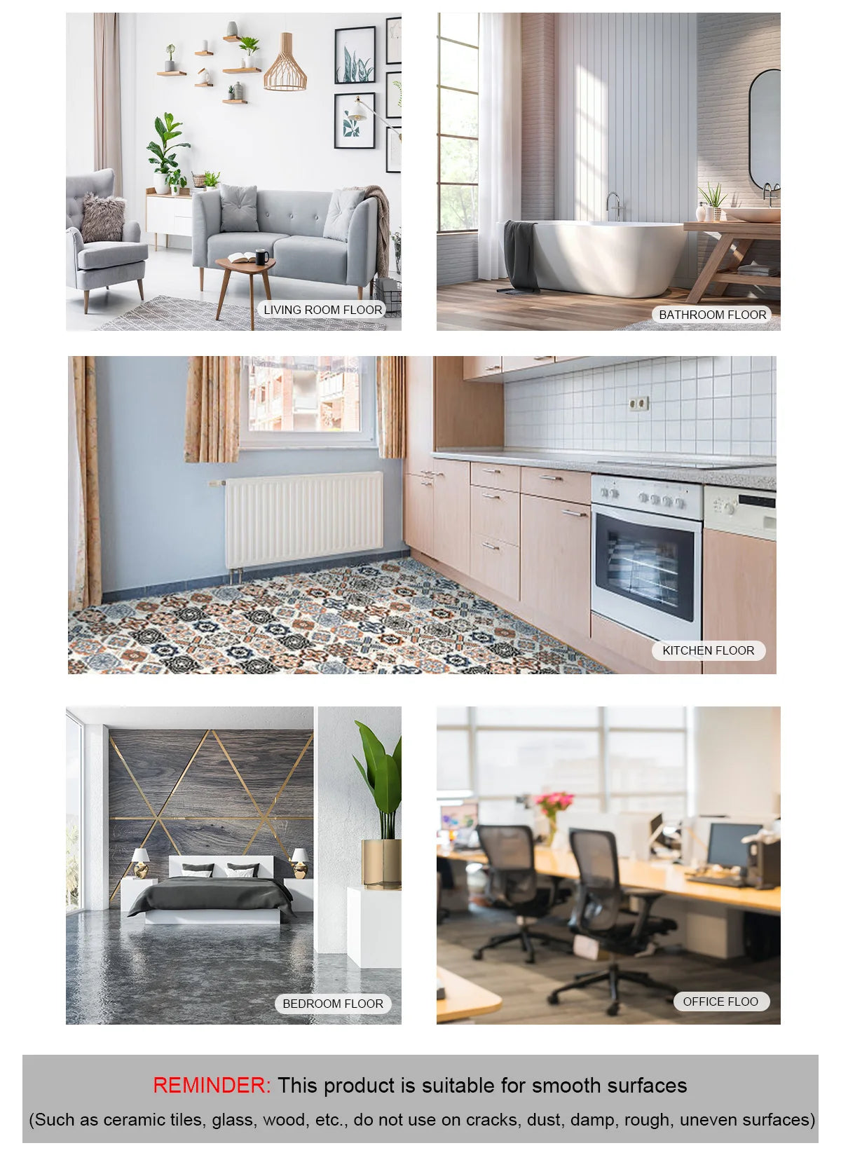 Sticker Chống Trượt Chống Thấm Dầu Nhà Bếp PVC 5M