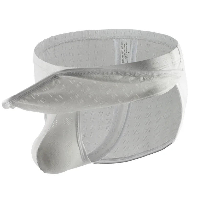 Quần Lót Nam Lưới Thoáng Mát Sexy Low Rise Nylon