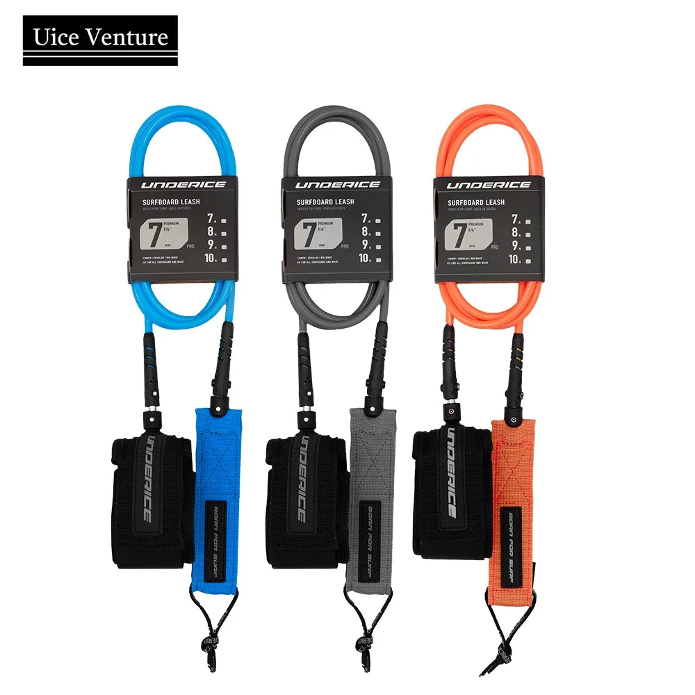 SUP Board Surf Leash 6/7FT Surfboard Rope Surf Rope Surfboard Leash TPU Stainless Inflatable Paddle Board Longboard Foot Rope