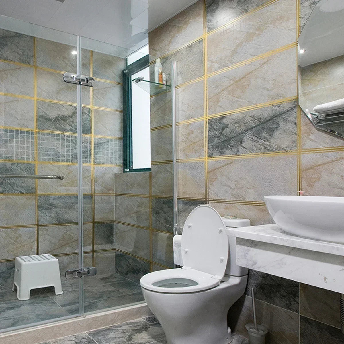 Băng Keo Chống Mốc Khe Gạch 5M Trang Trí Nội Thất - Daisan Mart