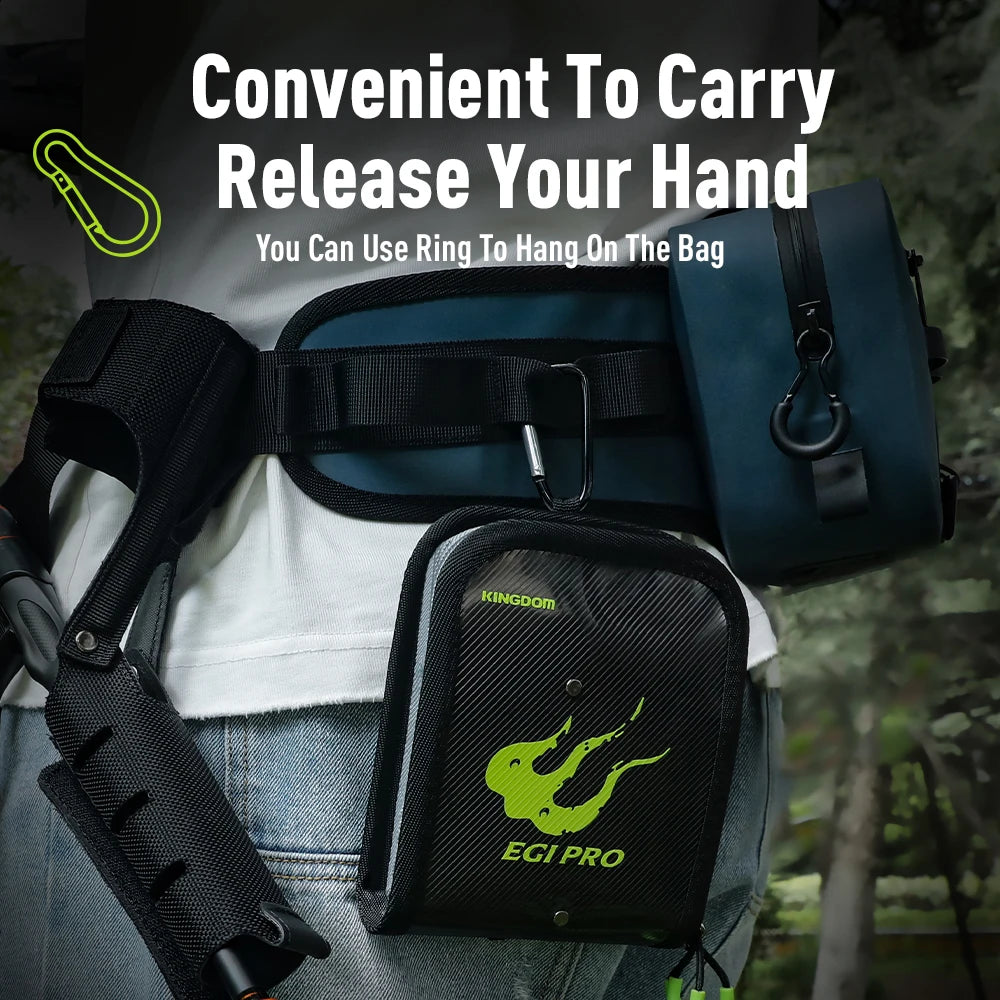 YOOFISH Fishing Bag Octopus Egi Bag Squid Jig Storage Box 6/12/40 Pcs Hard Lure Bag Freshwater Seawater Fishing Tackle Bag Box