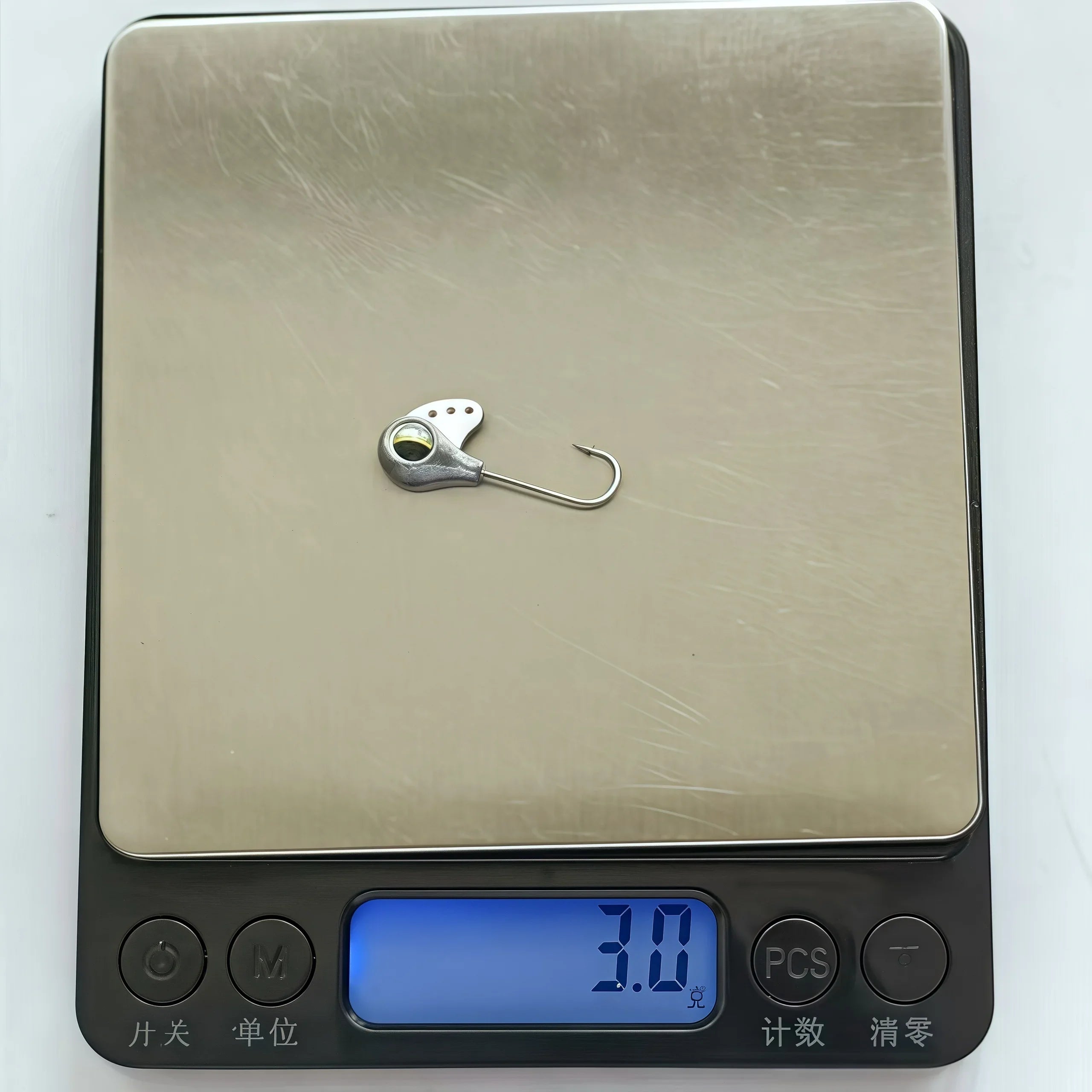 Lưỡi Câu MUKUN AJING 10 Món Jig Đầu Dẫn Siêu Nhẹ