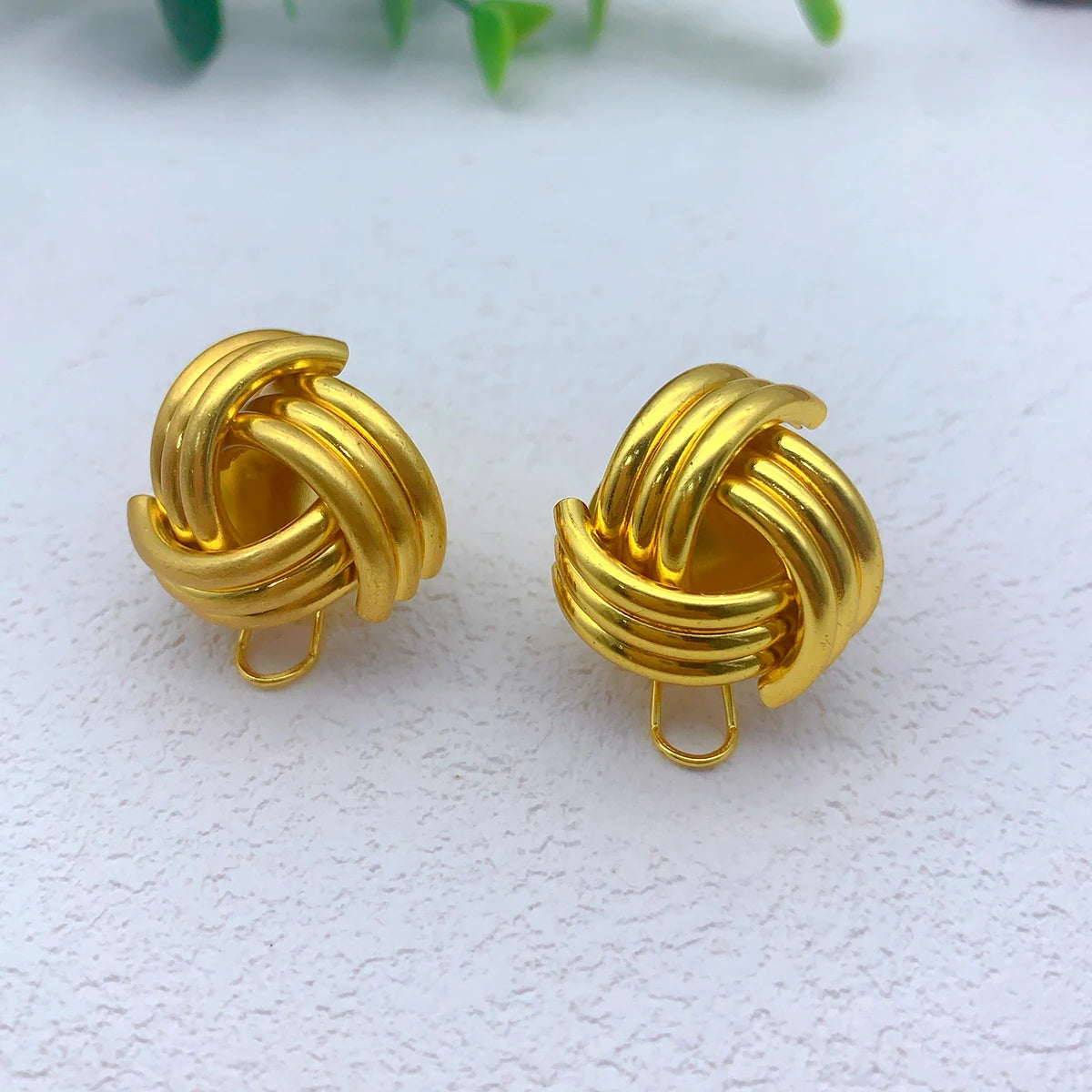 High-end 24K Indian Dubai Gold Jewelry Set for Party