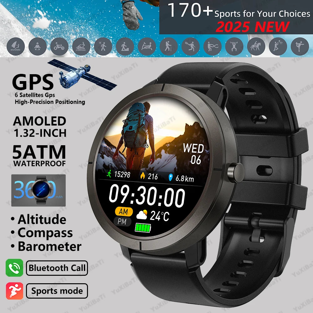 Đồng hồ thông minh nữ GPS, đàm thoại, chống nước 5ATM