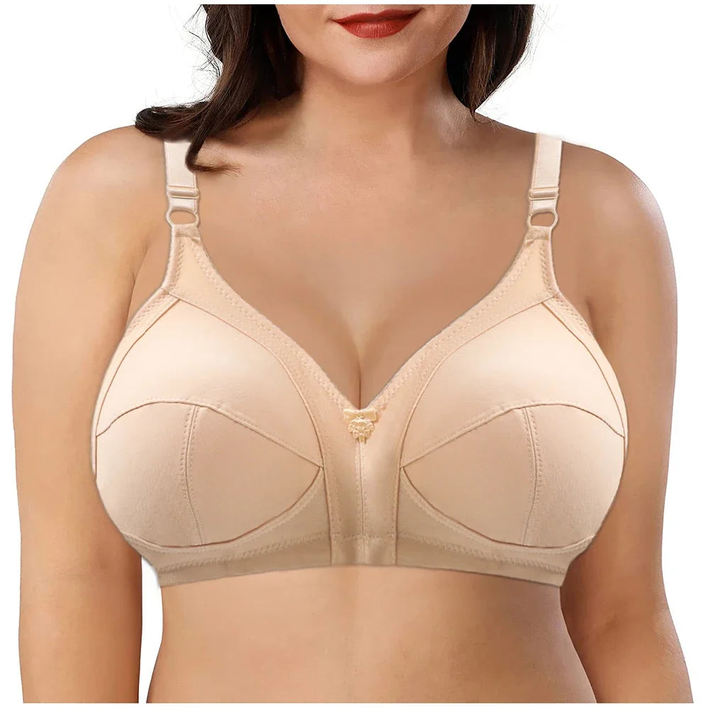 Women's Big Size 85C-115F Seamless Sexy Bra