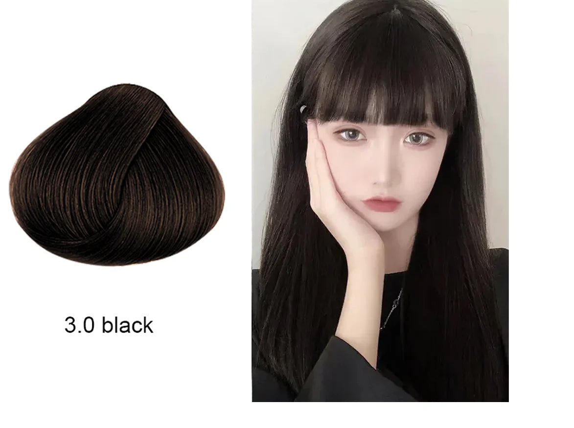 Dầu Gội Nhuộm Nâu Tự Nhiên Mokeru Bền Màu