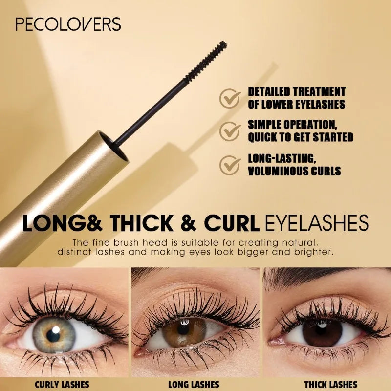 NATURALLY BEAUTIFUL WATERPROOF BLACK MASCARA FOR BIG EYES