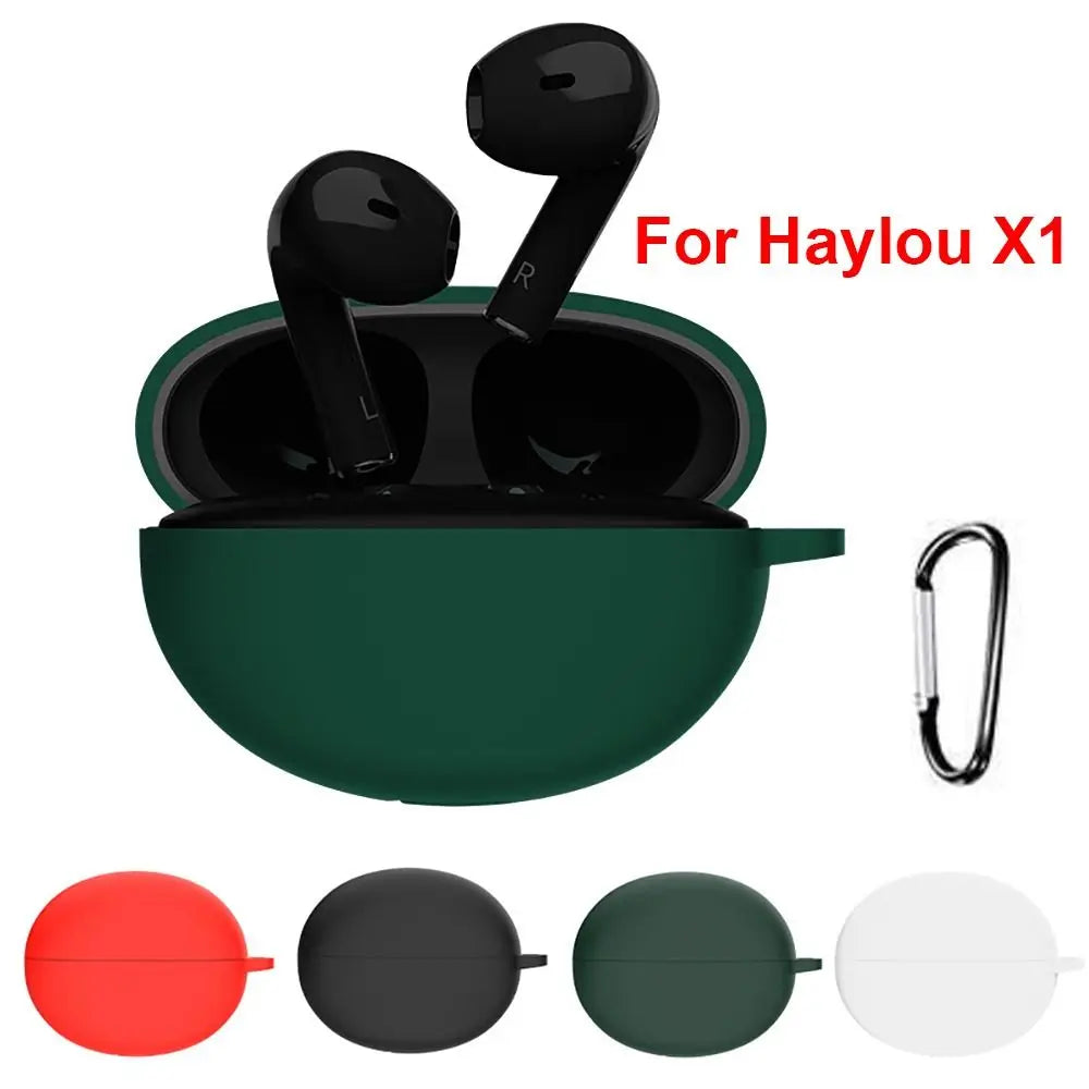 Hộp Silicone Bảo Vệ Tai Nghe Haylou X1 2023 Chống Sốc