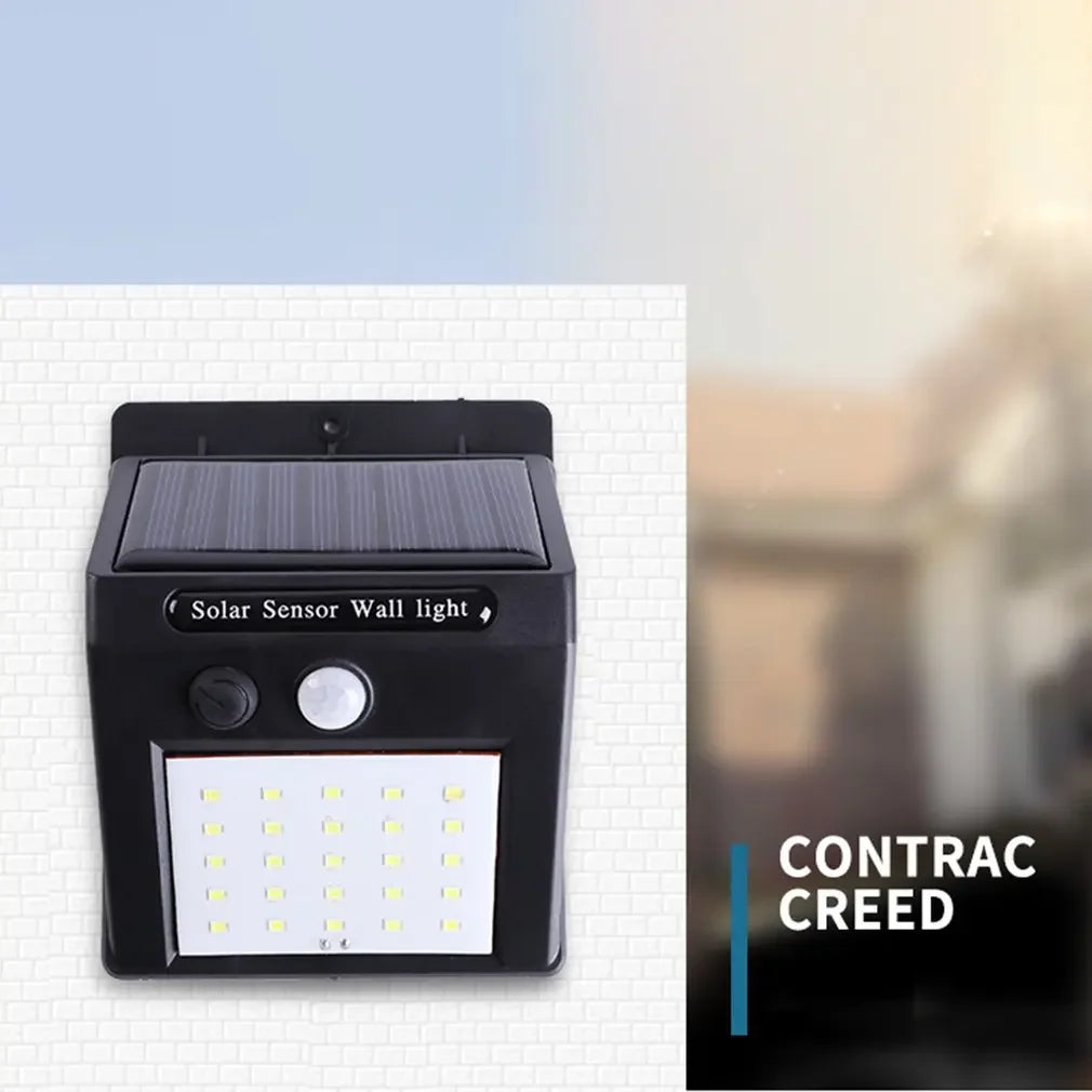 Đèn Tường Năng Lượng Mặt Trời 20LED Cảm Biến Chuyển Động - Daisan Mart