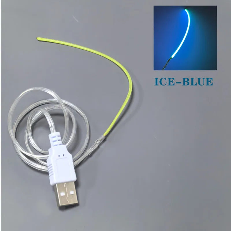 Dây Đèn LED Dẻo USB 5V Sáng 360° DIY Quà Tặng - Daisan Mart