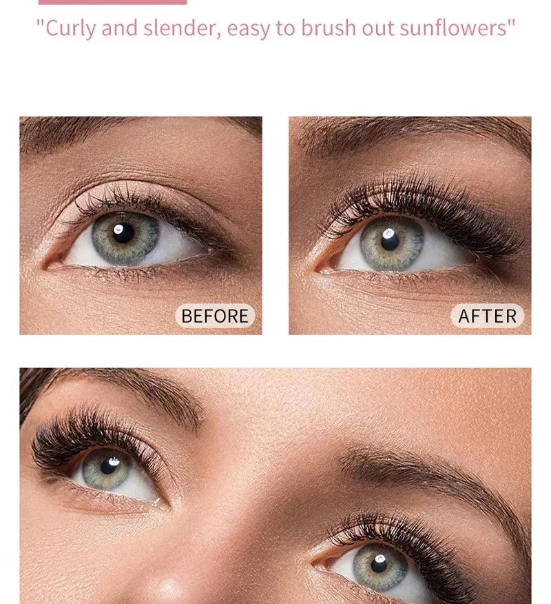 Super Smooth Waterproof Mascara, Long &amp; Thick Lashes, Safe for Eyes