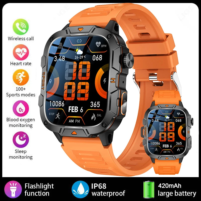 2025 Men's Watch - Waterproof LED Sports