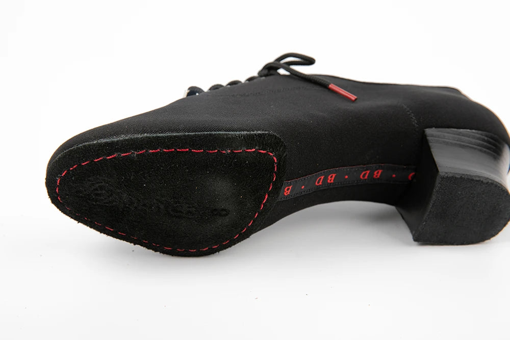 Men's Latin Dance Shoes Canvas Soft Sole 4.5cm