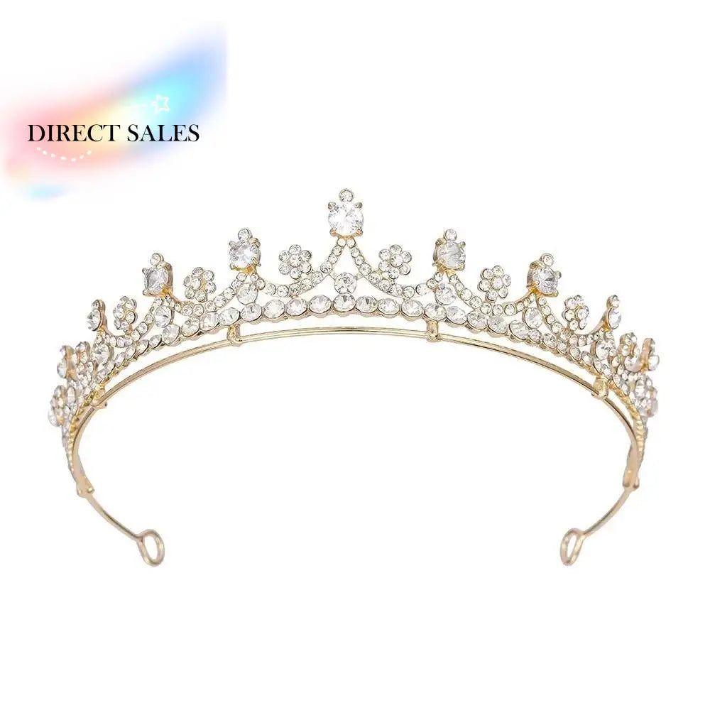 Vương Miện Pha Lê Cưới Lấp Lánh Thanh Lịch