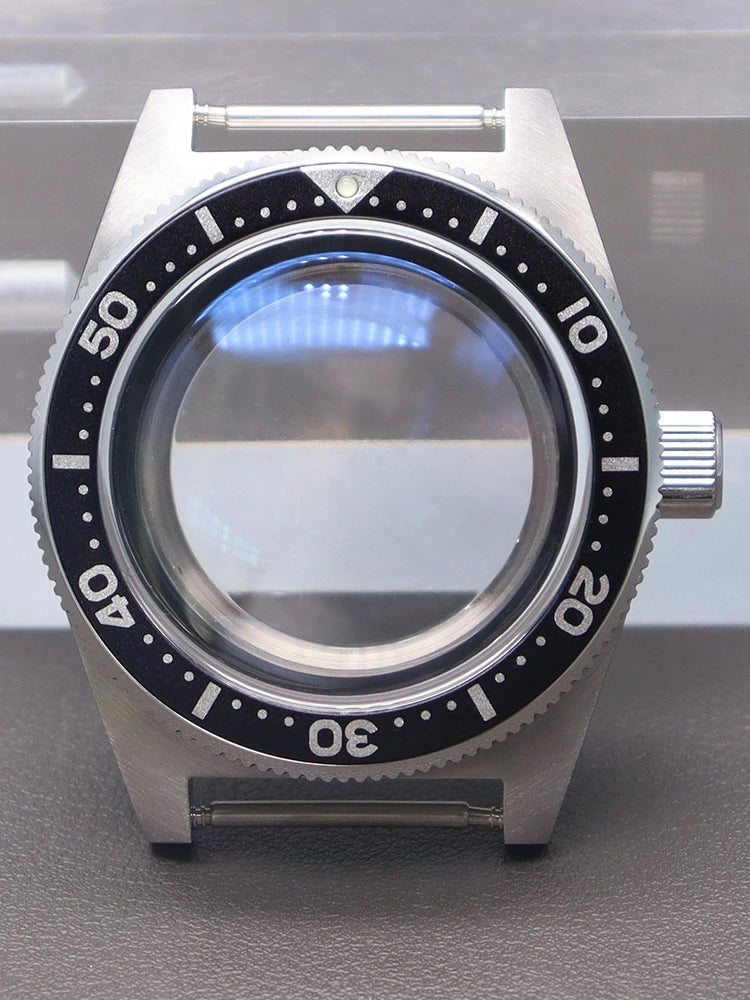 Modified Seiko 62MAS Diving 40mm Vintage Watch Cases Bubble Sapphire Crystal Glass Fit NH34 NH35 NH36 NH38 Movement 28.5mm Dial - Daisan Mart