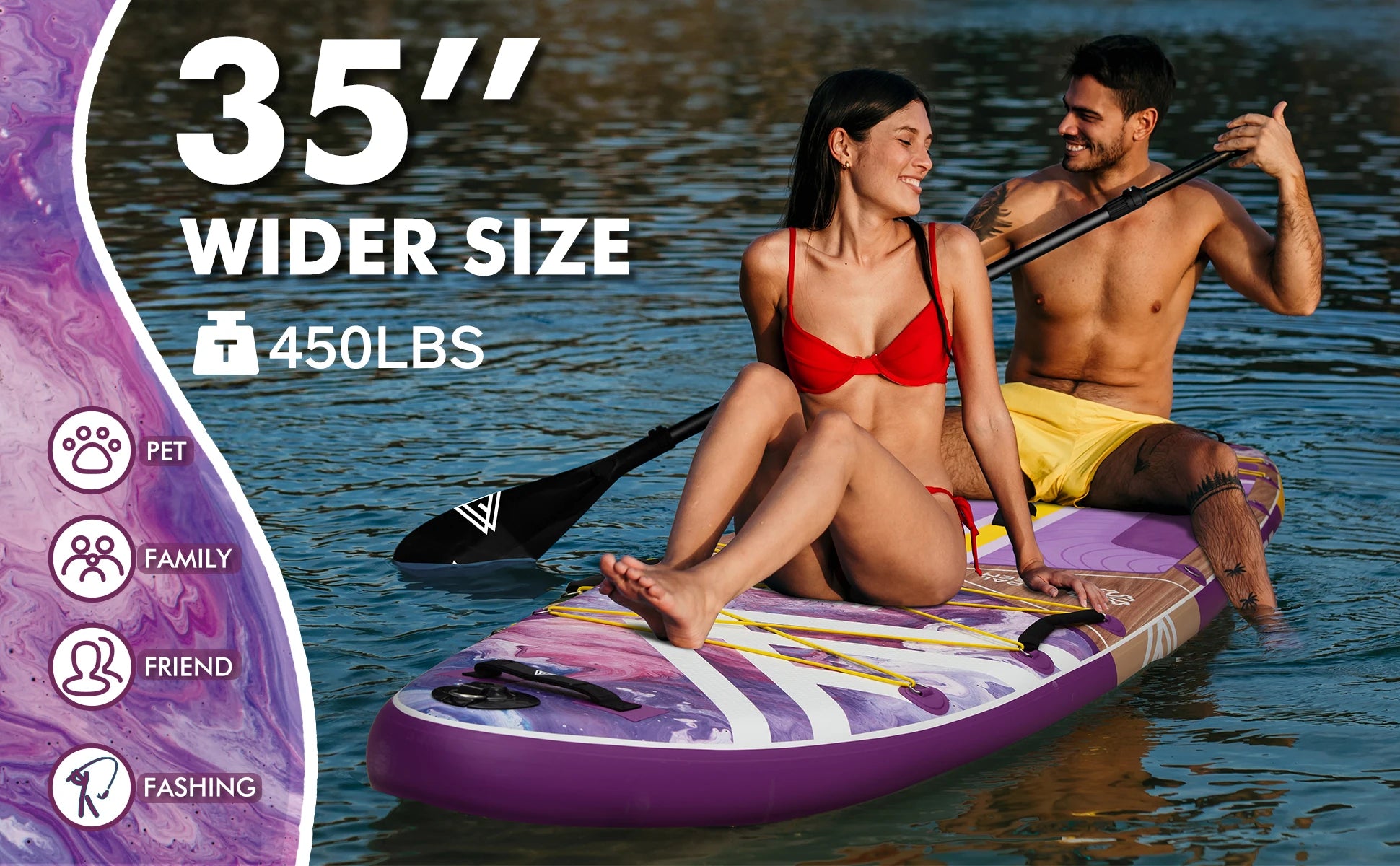 Ván Chèo Bơm Hơi WETARE 11'6'' Chống Nước Đa Năng