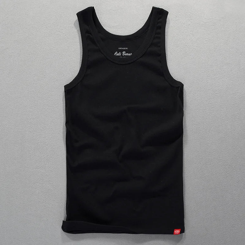 Áo Ba Lỗ Nam Mùa Hè Gym Cotton Đơn Giản 50K - Daisan Mart