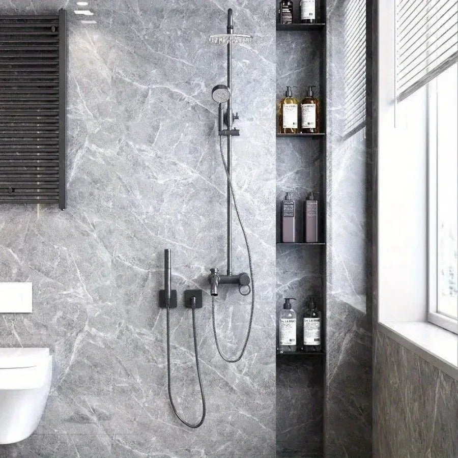 Giấy Dán Tường Vân Đá 80CM Chống Nước Tự Dán