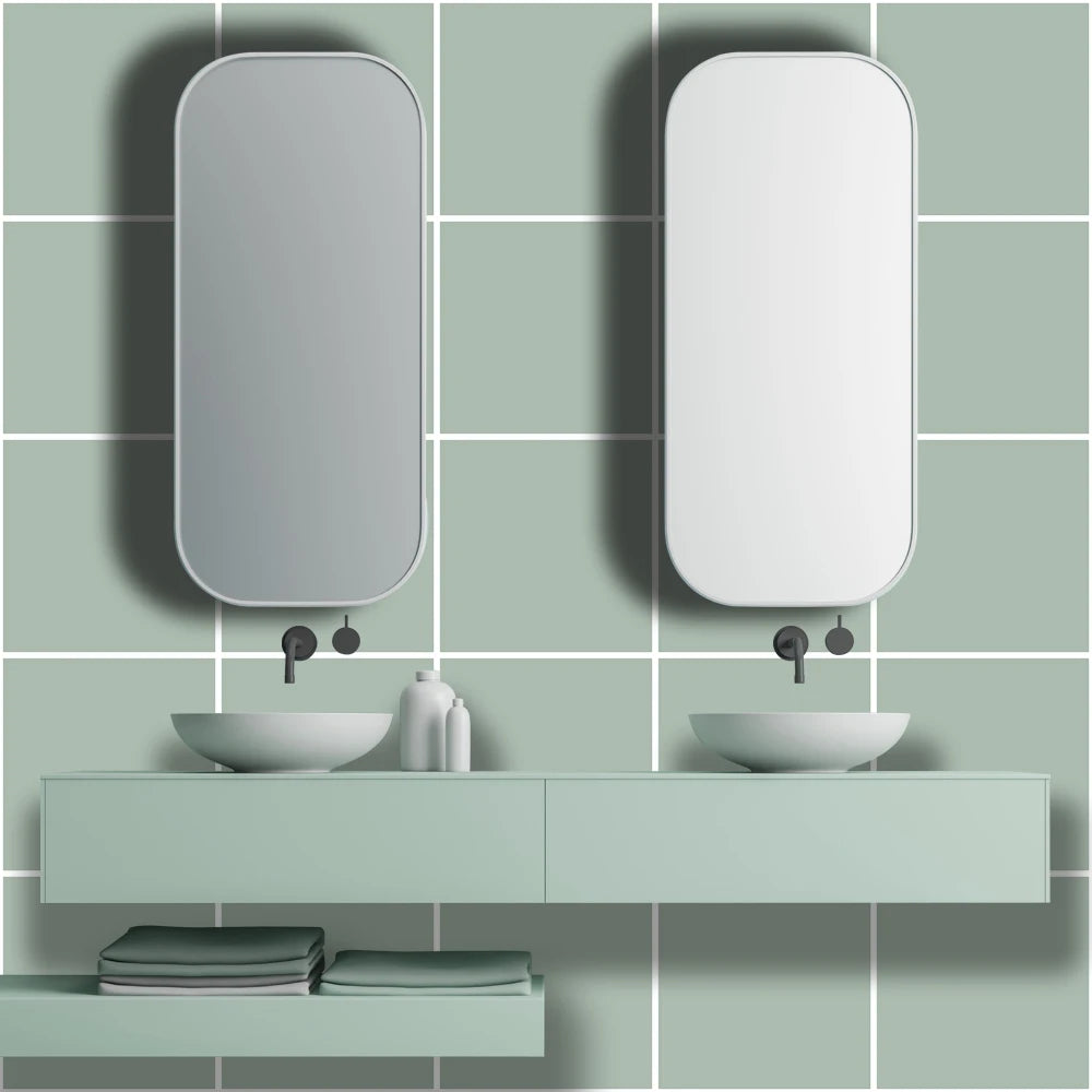 10 pieces of waterproof turquoise wall tiles