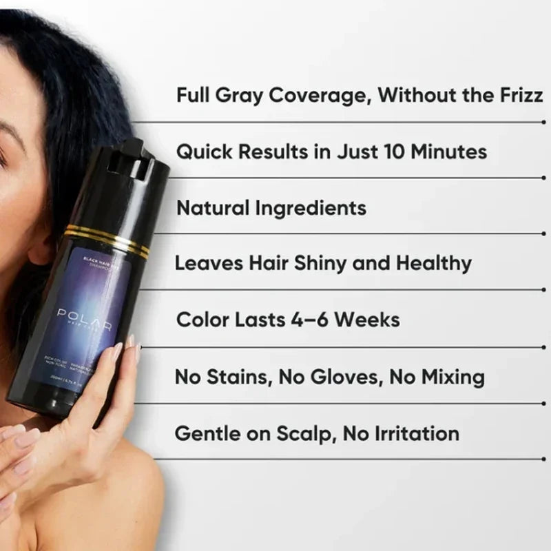 5 Colors Hair Dye Shampoo Care &amp; Restoration