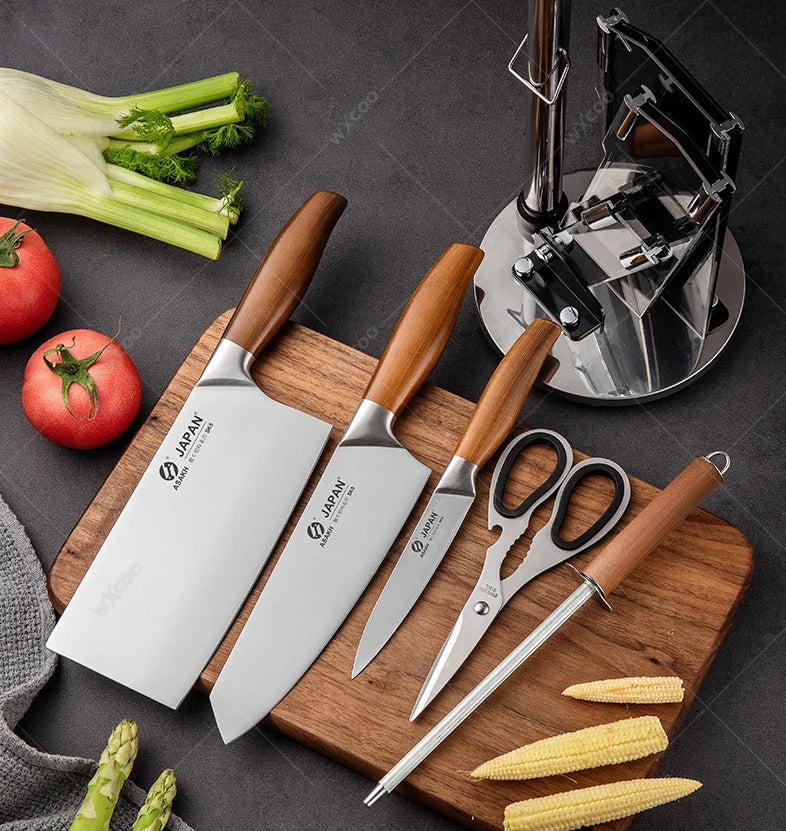 WXCOO Japanese Knife Professional Stainless Steel Multi-Purpose Kitchen