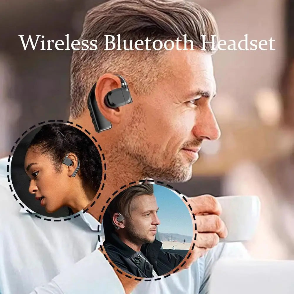 Bluetooth Waterproof Mono Headset - Long Talk Time