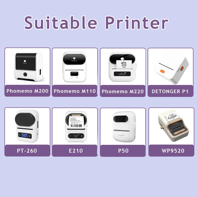 Máy In Nhãn Nhiệt Tự Dính E210/P50/PT-260 Phomemo - Daisan Mart