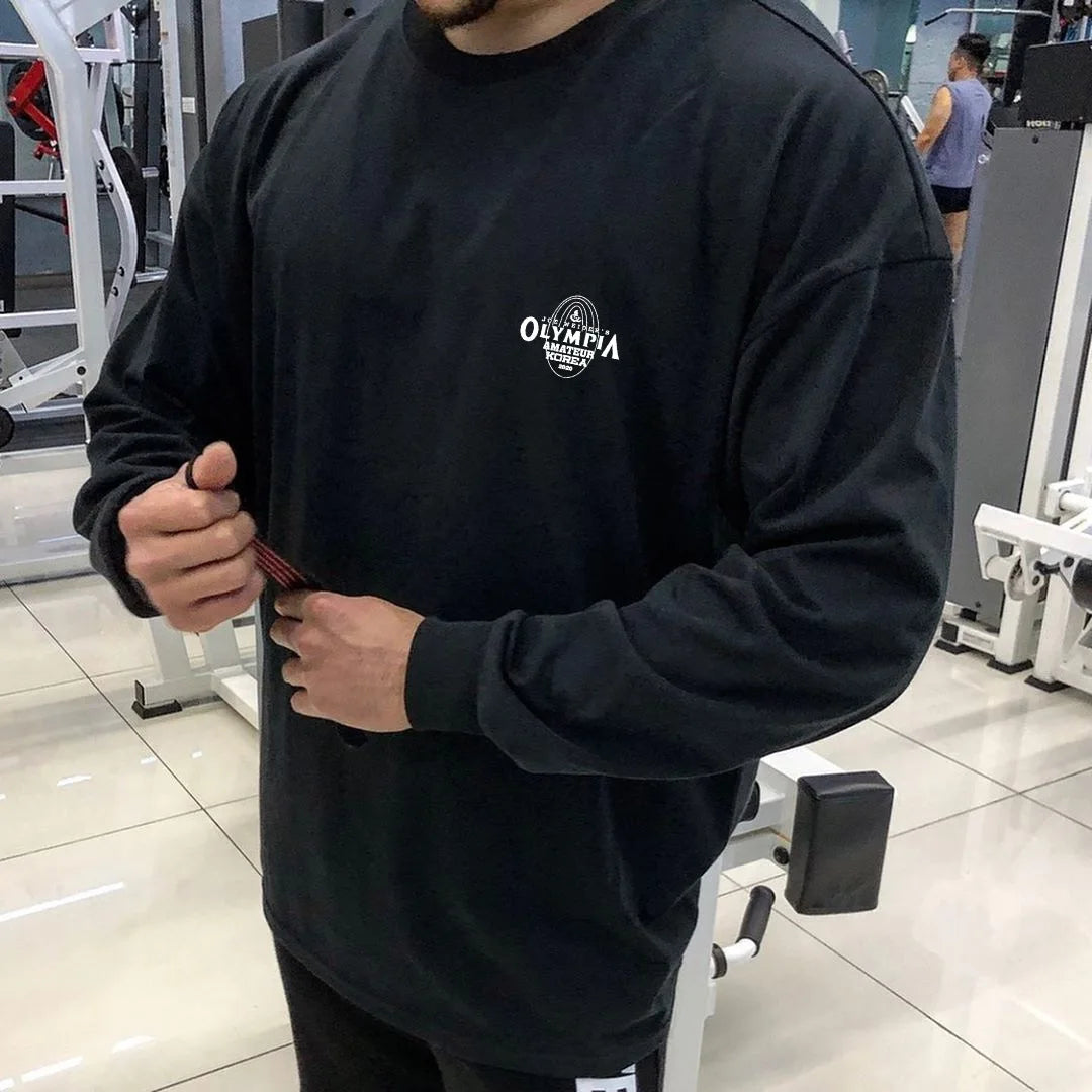 Áo Thun Dài Tay Nam Tập Gym Thể Thao Thời Trang - Daisan Mart