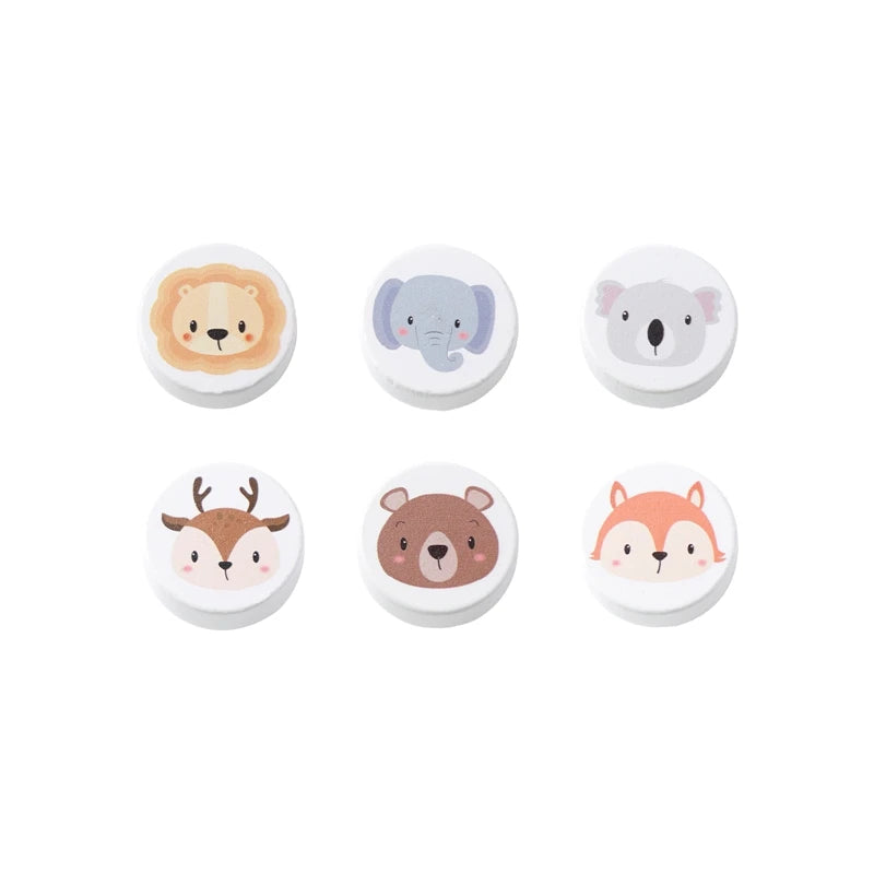 Wooden Door Handles Children's Room Animal Wood Furniture Handles for Cabinets and Drawers Knobs Kitchen Cupboard Wardrobe Pulls