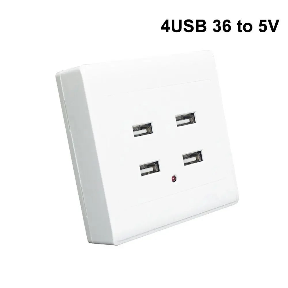 Ổ Điện Đa Năng: Sạc 2/4 Cổng 220V-5V, 36V-5V