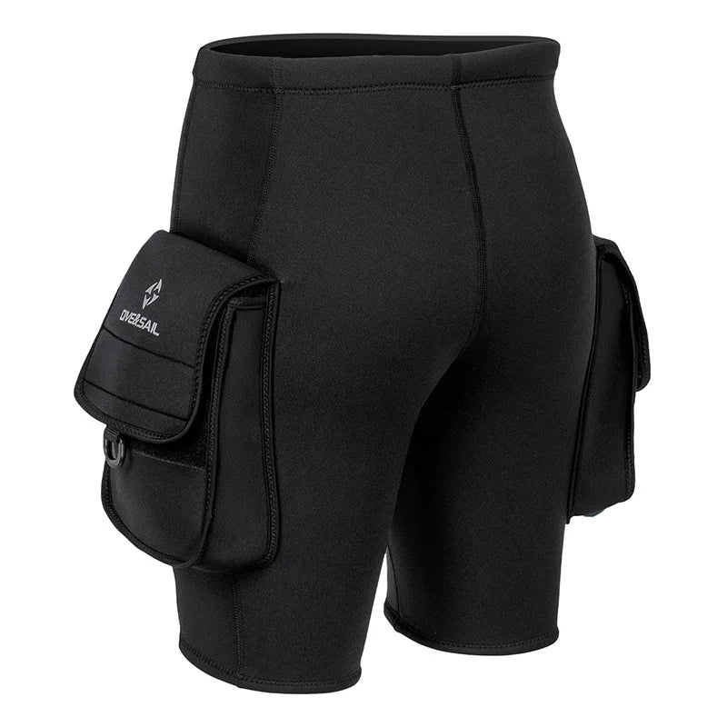 Quần Lặn Nam 3mm Neoprene Có Túi - Đồ Bơi Thể Thao