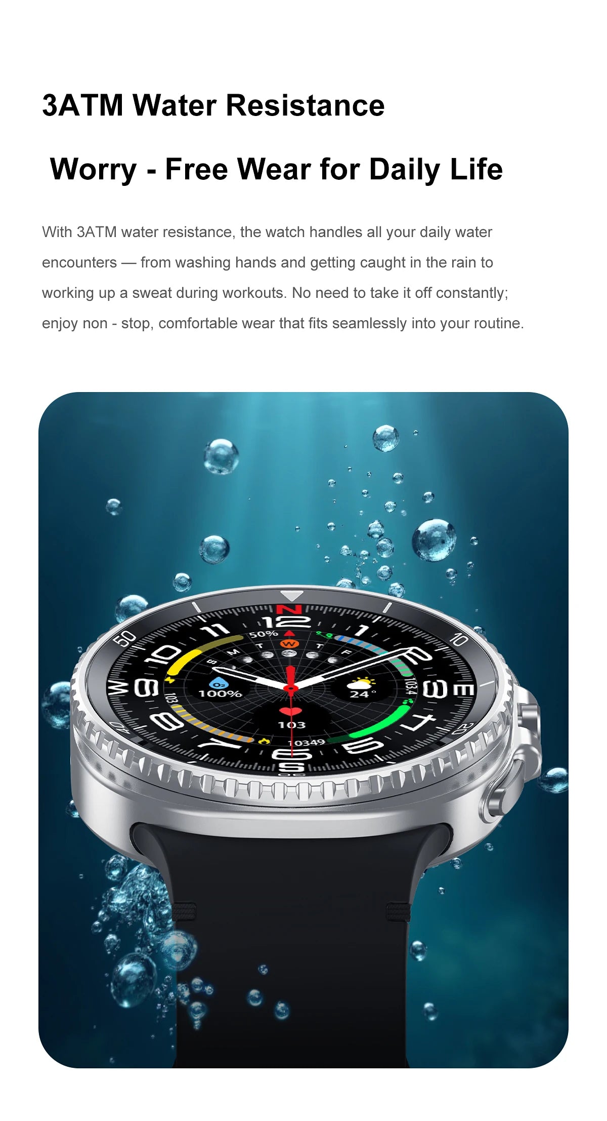 2025 Classic 8 Smartwatch - Luxurious &amp; Durable