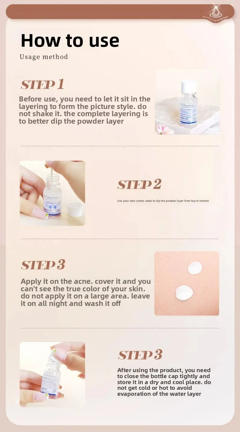 Serum Hồng 10ml - Se Khít Lỗ Chân Lông & Mờ Thâm Mụn