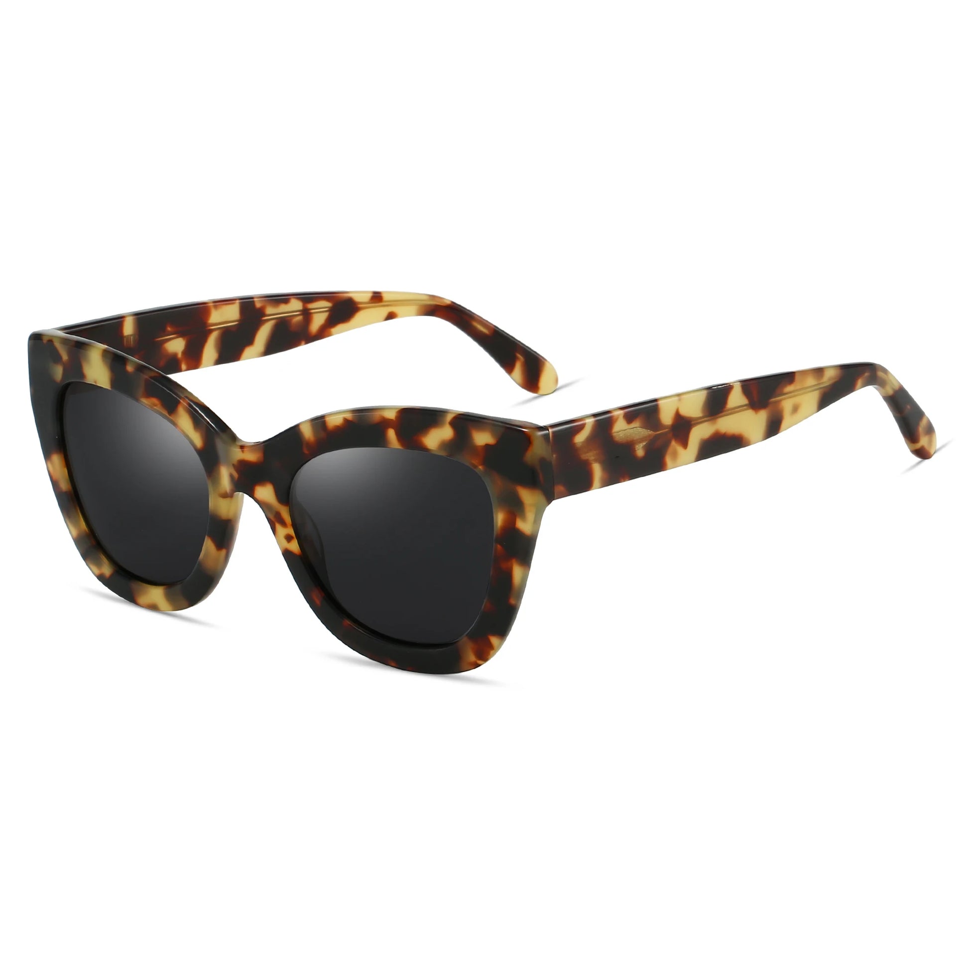 ZENOTTIC Handmade Acetate Polarized Sunglasses Fashion Square Shade UV400 Protection Sun Glasses for Women - Daisan Mart