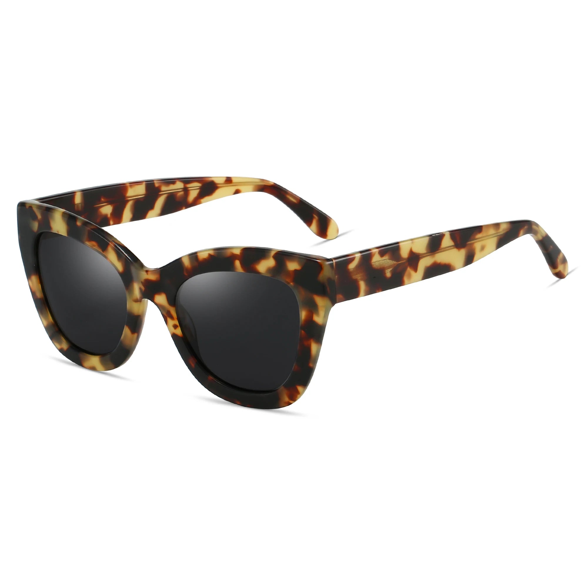 ZENOTTIC Handmade Acetate Polarized Sunglasses Fashion Square Shade UV400 Protection Sun Glasses for Women - Daisan Mart