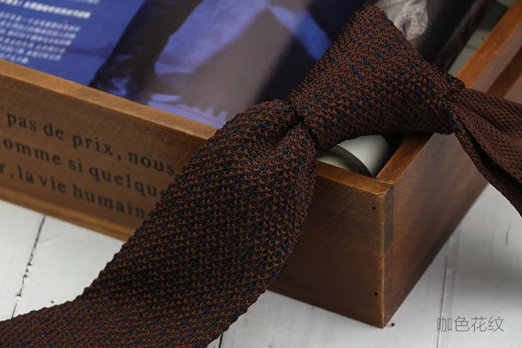 5.5公分條紋羊毛領帶，男士款，青春洋溢的韓式風格