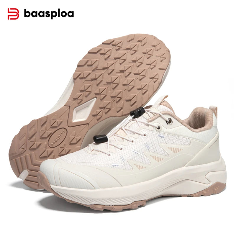 Baasploa Women's Fashion Anti-Slip Mountaineering Shoes