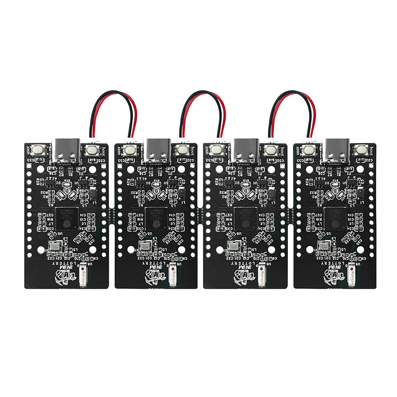 NMMiner Official new code Nerdminer 256KH/s*4=1MH/s  deeply optimized ESP32 Mini BTC Solo Lottery Lucky Miner botchain tower - Daisan Mart
