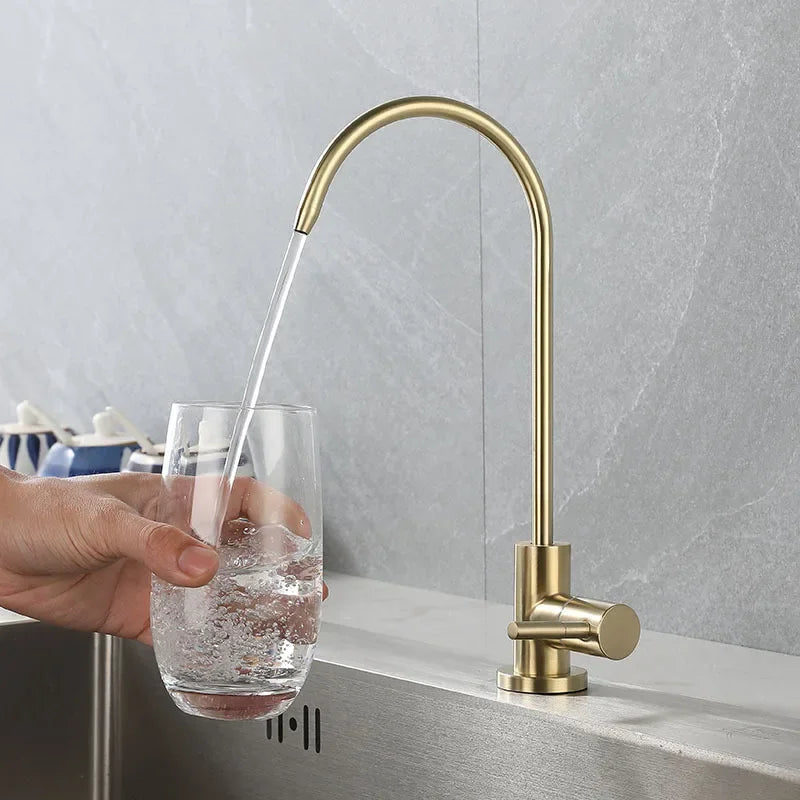 Golden RO Drinking Water Filter Faucet - 1/4 Specialized Kitchen