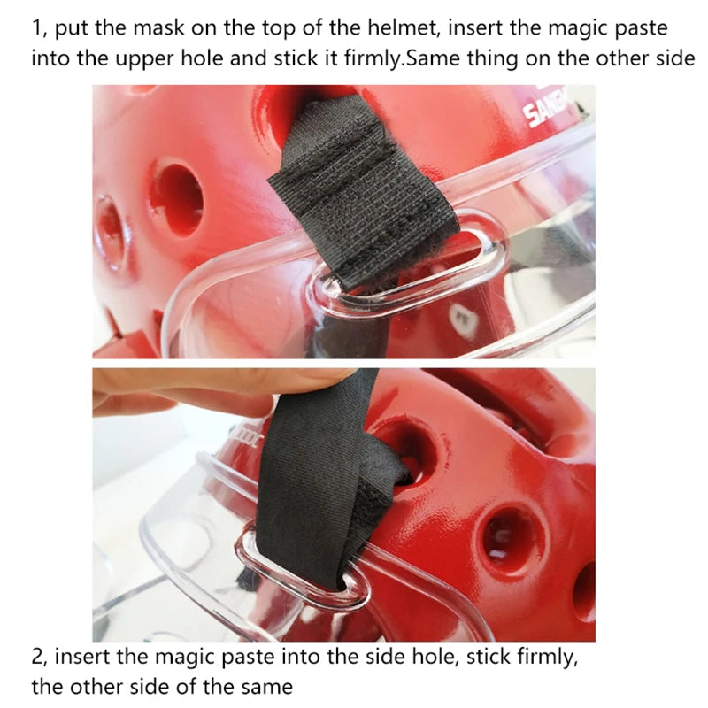 Mặt Nạ Bảo Vệ Võ Thuật Taekwondo Cho Người Lớn Trẻ Em