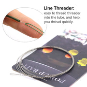 110cm Carp Fishing Line Threader Hair Rig Making Accessories Fishing Tool For Carp Tubing Threading Lines Terminal Tackle