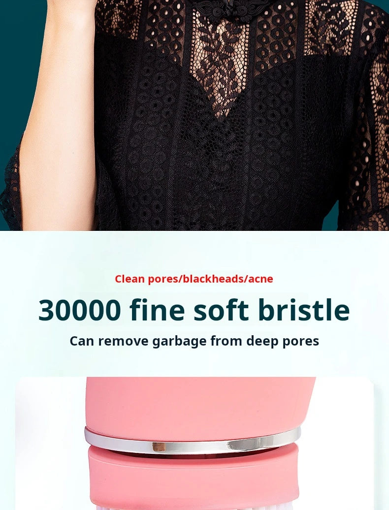 Multi-function Deep Cleansing Warm Vibrating Facial Cleanser